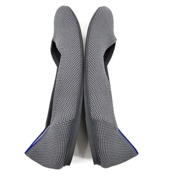 Rothy's The Flat Charcoal Gray Shoes Womens 10.5 Ballet Slip ons - Picture 5 of 8